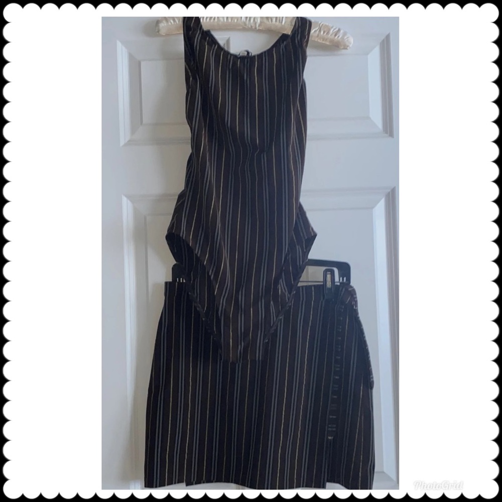 BURBERRY Swim set One piece and wrap skirt set